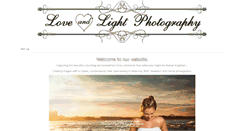 Desktop Screenshot of loveandlightphotography.com.au